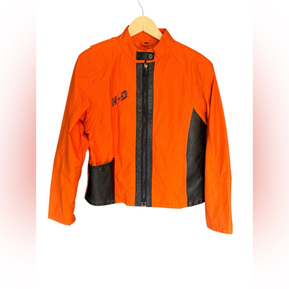 Harley-Davidson Women’s Small Nylon Water Resistant Riding Jacket Y2K NWOT